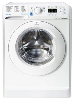 Indesit BWA81283X 8KG 1200 Spin Washing Machine.